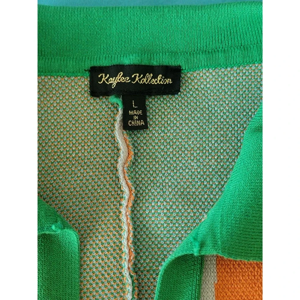 Kaylee Kollection ColorBlock‎ Knit Romper - Picture 4 of 7